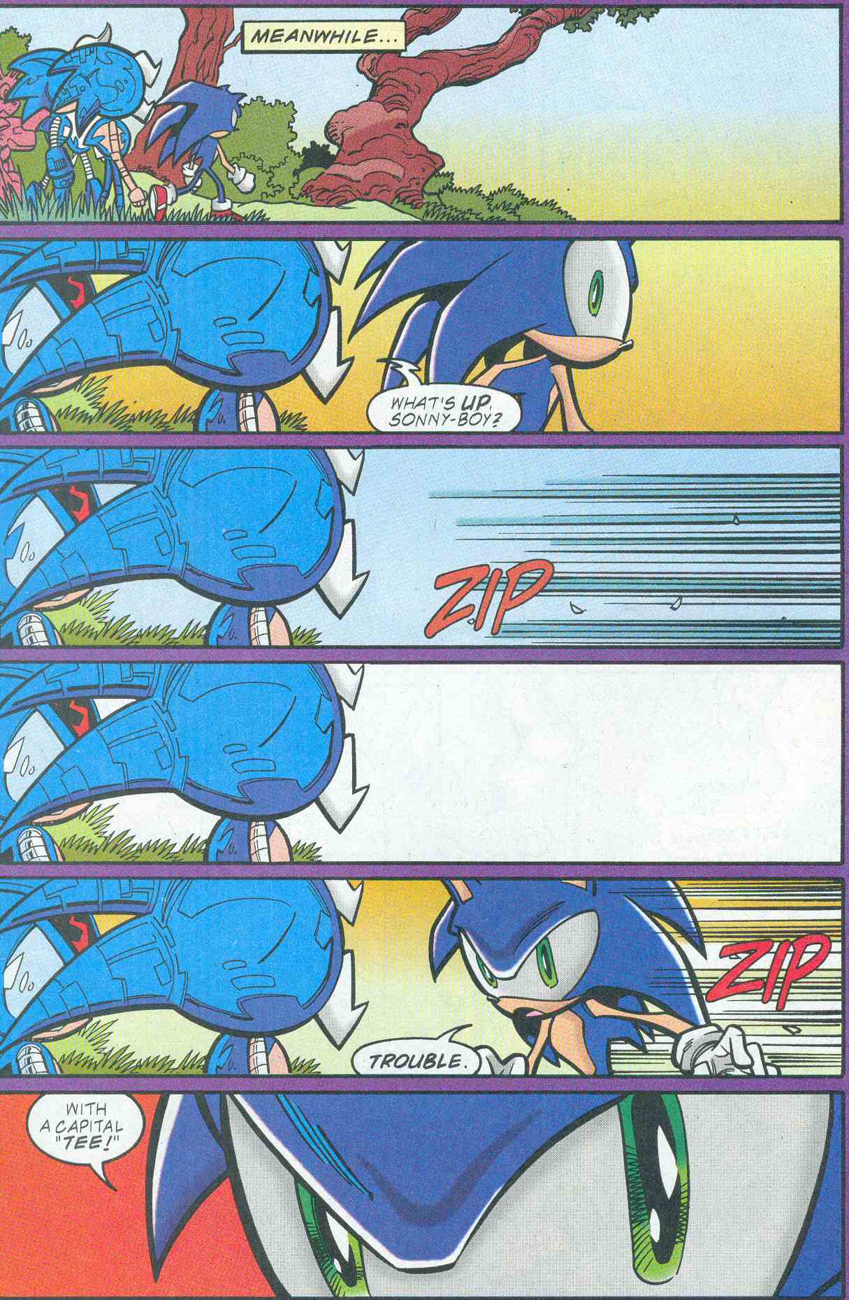 Sonic - Archie Adventure Series December 2001 Page 9